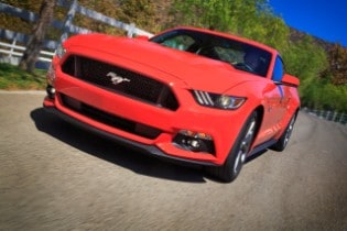 2015 Orange Mustang